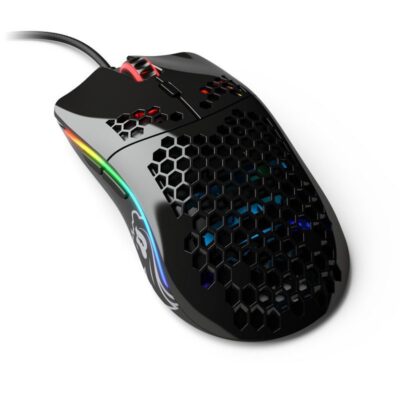 glorious pc gaming race model o gaming mouse nero lucido
