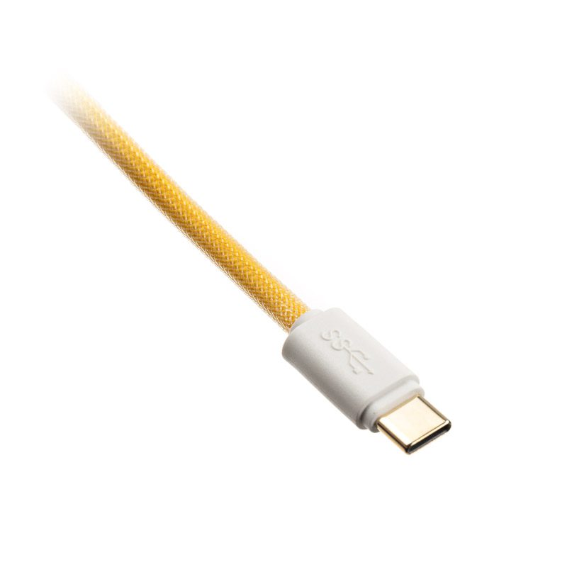 ducky premicord yellow ducky cavo a spirale usb type c a type a 18m