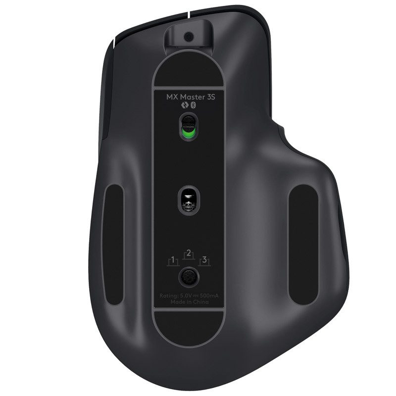 Logitech MX Master 3S Graphite, Mouse wireless, Logi Bolt, USB/Bluetooth - Grigio
