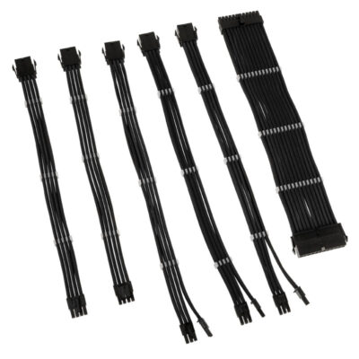 Kolink Core Adept Braided Cable Extension Kit - Nero