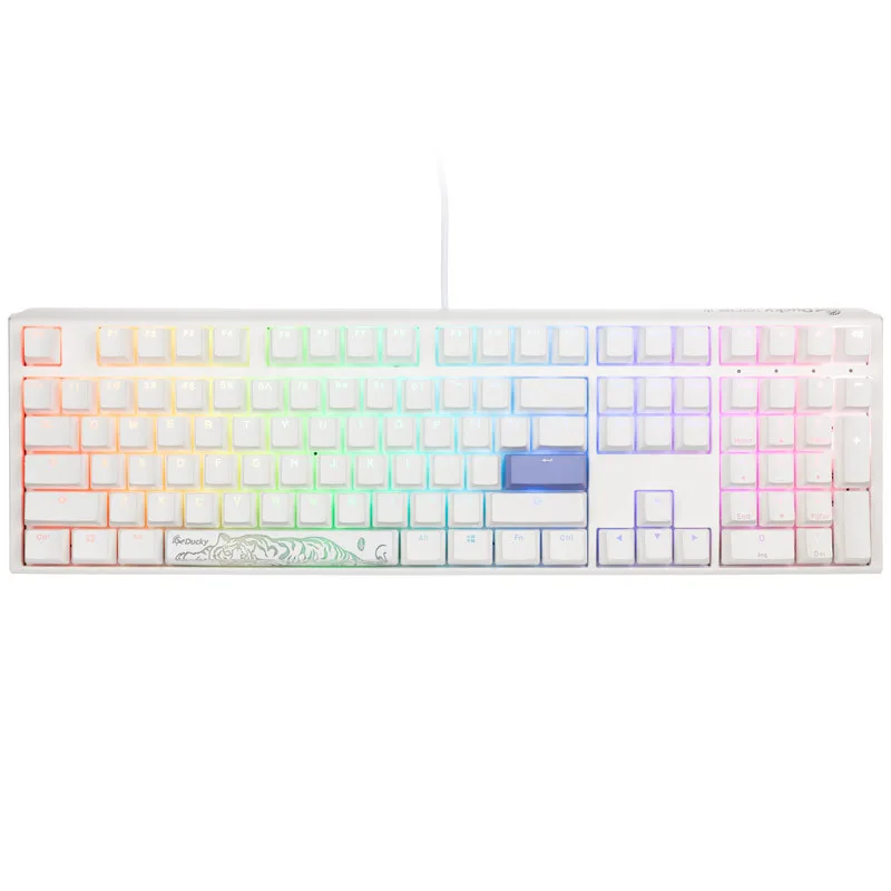 ducky one 3 classic pure white tastiera gaming rgb led mx brown us 1 jpg